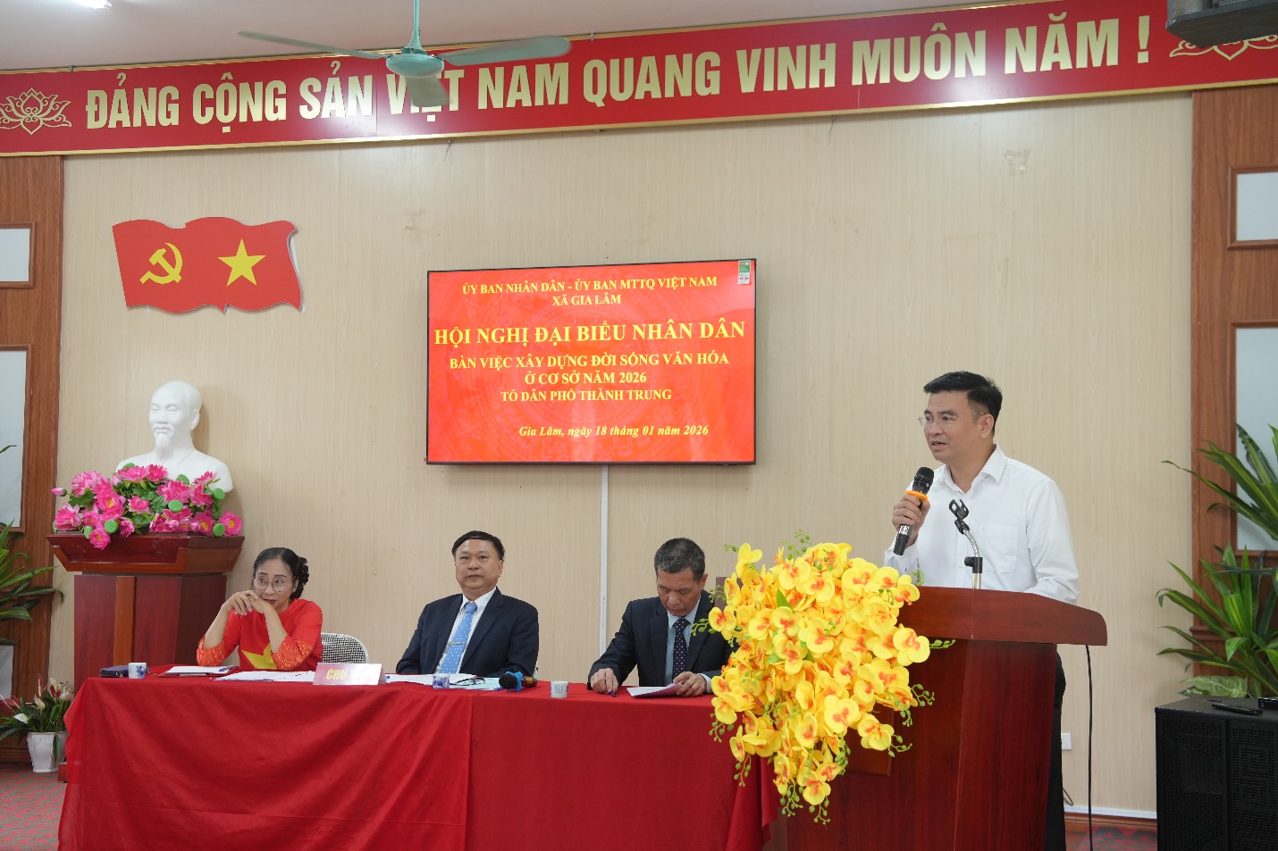 TDP Thành Trung tổ chức hội nghị đại biểu Nhân dân bàn việc xây dựng đời sống văn hóa ở cơ sở năm 2026- Ảnh 4.