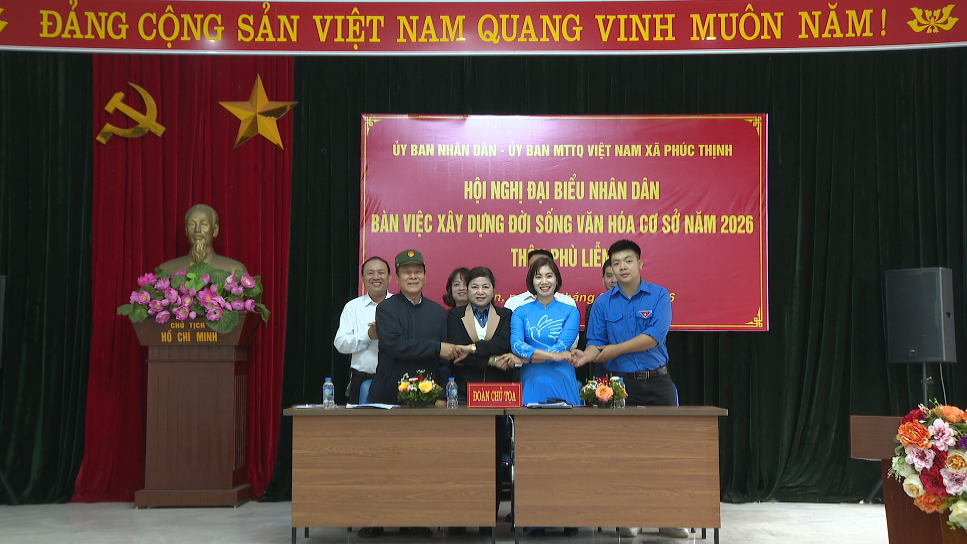 HỘI NGHỊ ĐẠI BIỂU NHÂN DÂN THÔN PHÙ LIỄN BÀN VIỆC XÂY DỰNG ĐỜI SỐNG VĂN HÓA NĂM 2026- Ảnh 3.