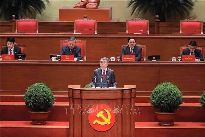 Phiên họp trù bị Đại hội đại biểu toàn quốc lần thứ XIV của Đảng- Ảnh 3.