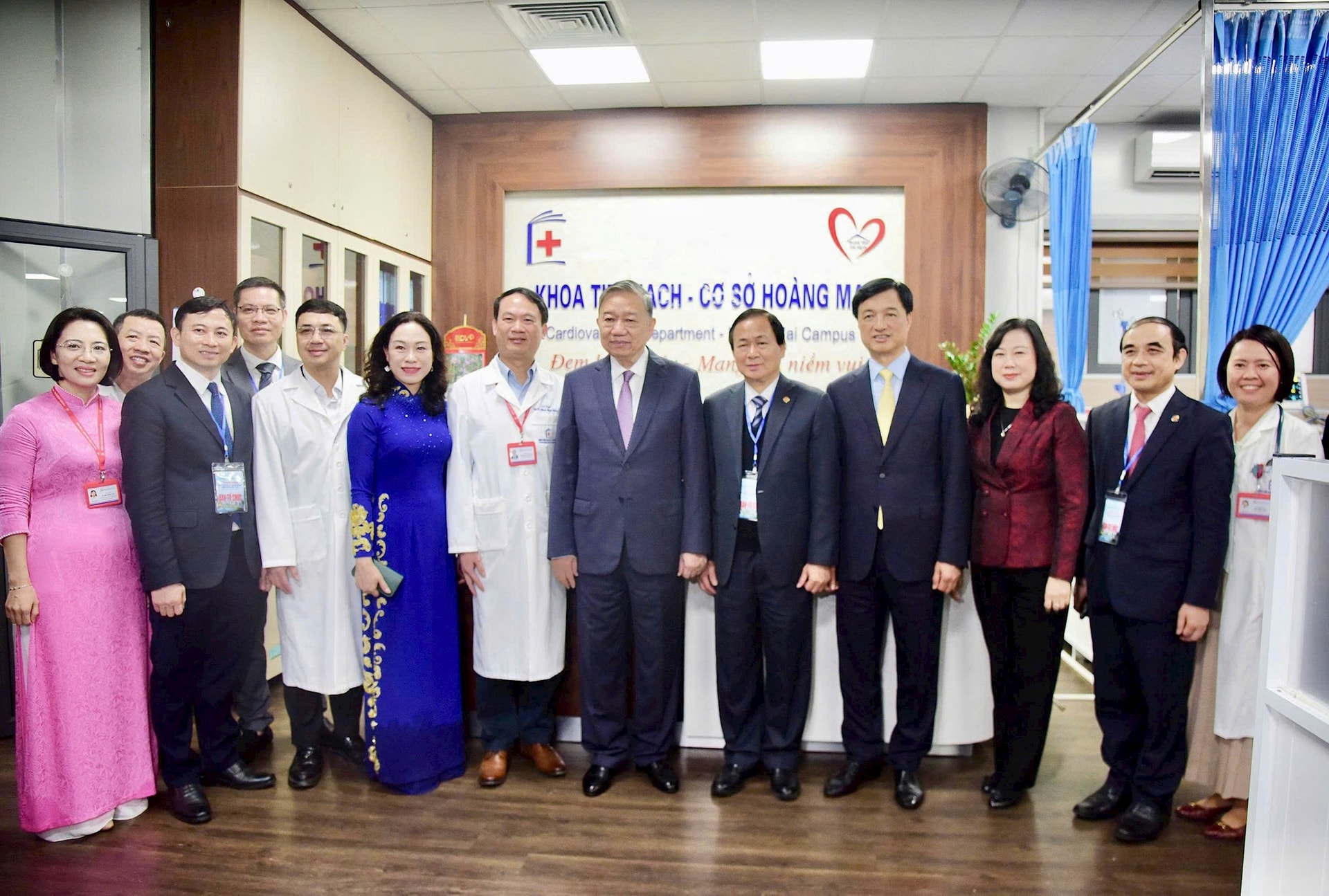 Tổng Bí thư Tô Lâm dự Lễ khởi công Dự án Khu phức hợp y tế - chăm sóc sức khỏe người cao tuổi- Ảnh 6.