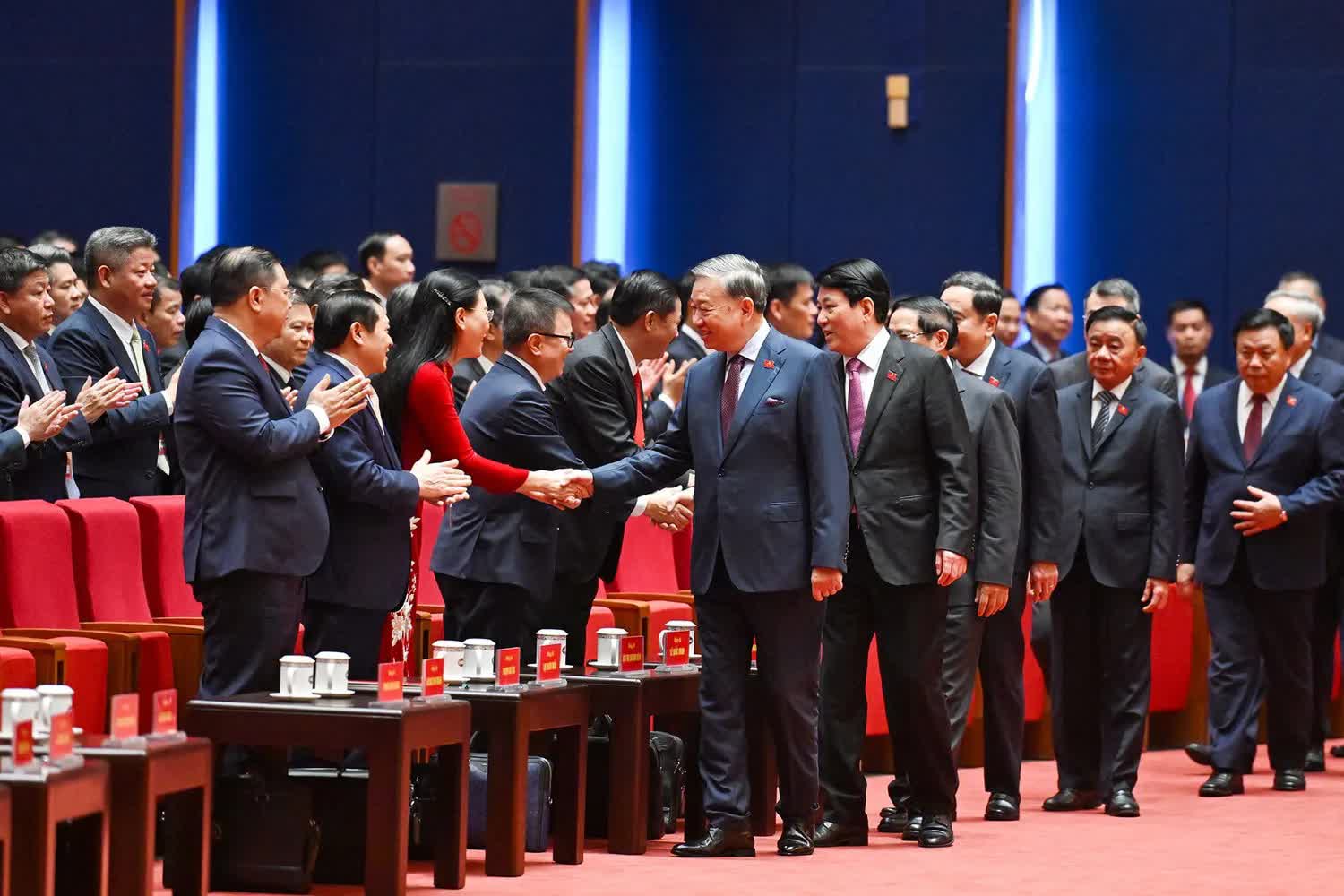 Phiên trù bị Đại hội đại biểu toàn quốc lần thứ XIV của Đảng:&nbsp;Thông qua Quy chế làm việc, Chương trình làm việc, Quy chế bầu cử và bầu Đoàn Chủ tịch- Ảnh 1.