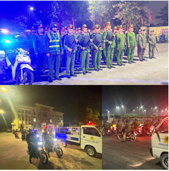 Công an xã Ngọc Hồi ra quân tuần tra vũ trang, bảo đảm ANTT phục vụ Đại hội XIV của Đảng- Ảnh 3.