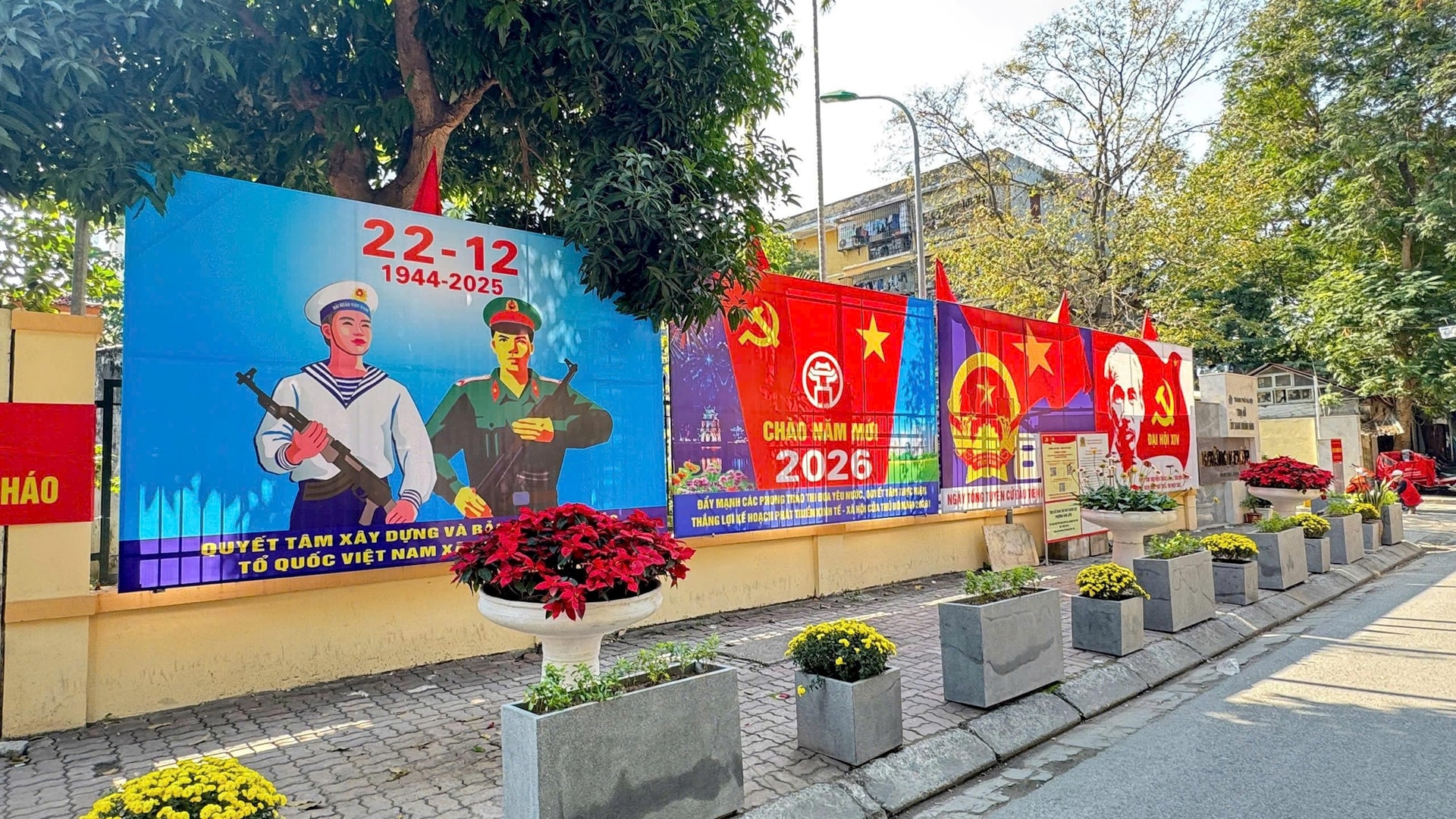 Khí thế Kim Liên chào mừng Đại hội XIV của Đảng- Ảnh 7.