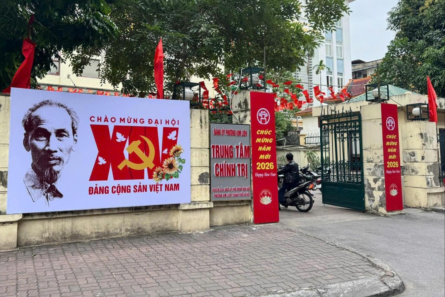 Khí thế Kim Liên chào mừng Đại hội XIV của Đảng- Ảnh 2.