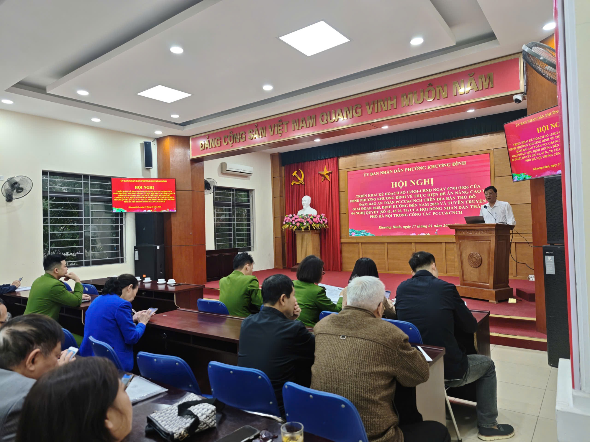 Khương Đình: Triển khai đề án nâng cao năng lực và đảm bảo an toàn PCCC và CNCH định hướng 2023- Ảnh 1.