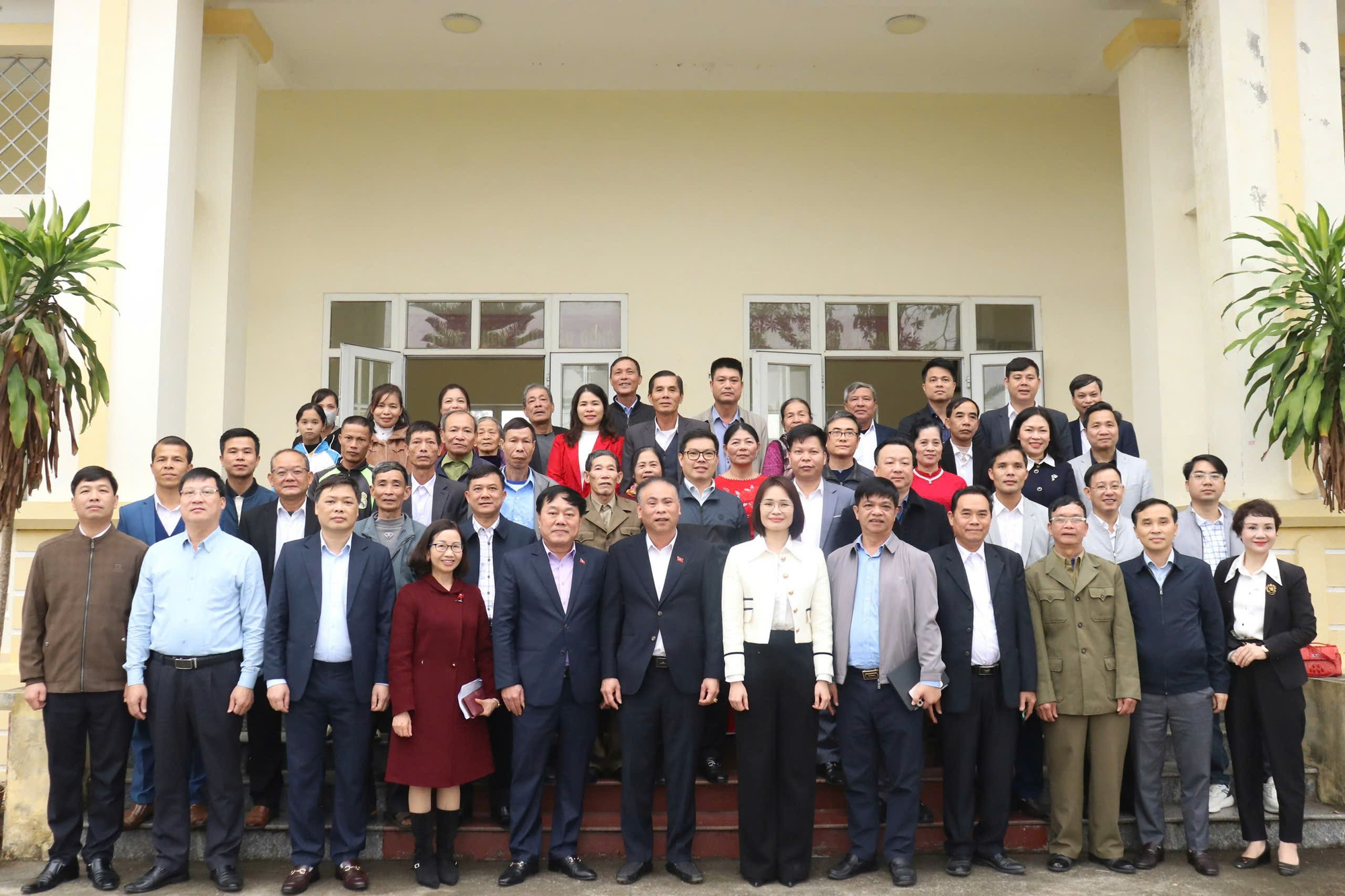 Đoàn công tác xã Đan Phượng thăm, tặng quà khu dân cư vùng kinh tế mới tại xã Chí Đám, tỉnh Phú Thọ nhân dịp Tết Bính Ngọ 2026- Ảnh 1.