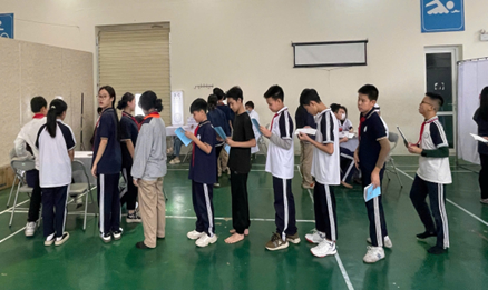 TRƯỜNG THCS THỊNH LIỆT TỔ CHỨC KHÁM SỨC KHỎE ĐỊNH KỲ CHO HỌC SINH NĂM HỌC 2025 – 2026- Ảnh 5.