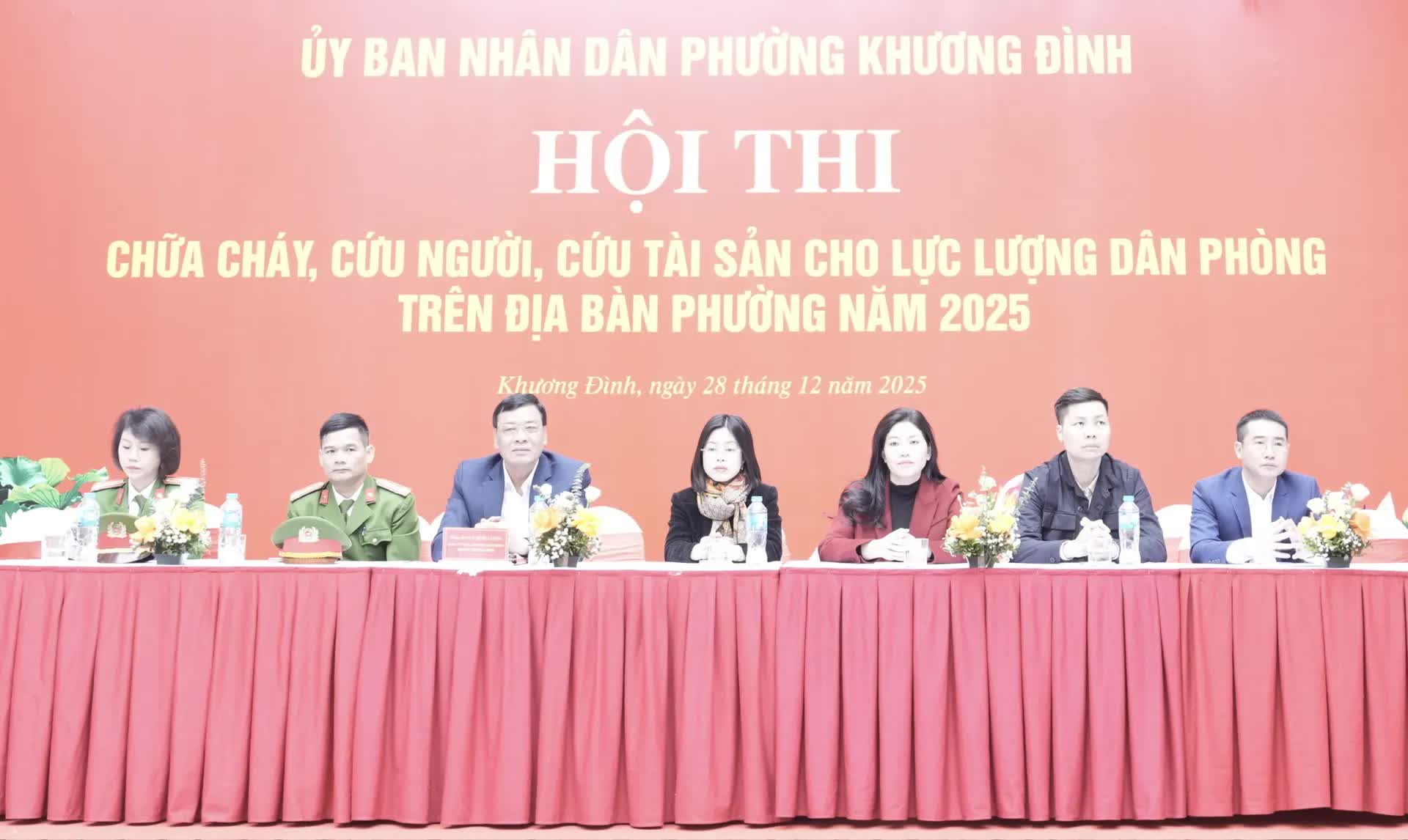 Khương Đình: Tăng cường tuyên truyền, nâng cao năng lực và bảo đảm an toàn PCCC- Ảnh 3.