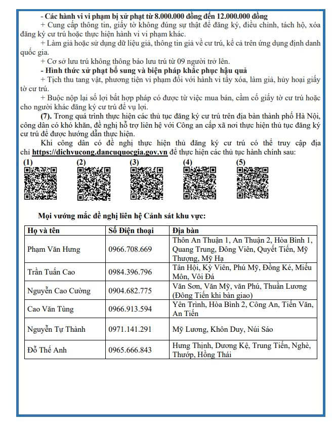Hướng dẫn thực hiện quy định của pháp luật về đăng ký và quản lý cư trú- Ảnh 2.
