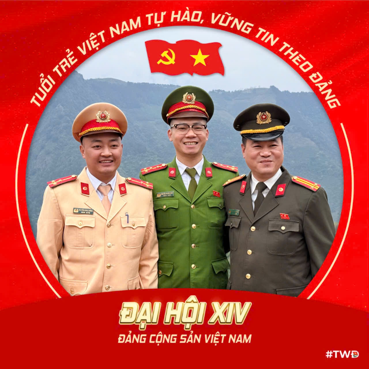 Công an phường Tây Hồ: Lan tỏa thông điệp “Triệu trái tim – chung nhịp đập” hướng về Đại hội XIV của Đảng- Ảnh 10.