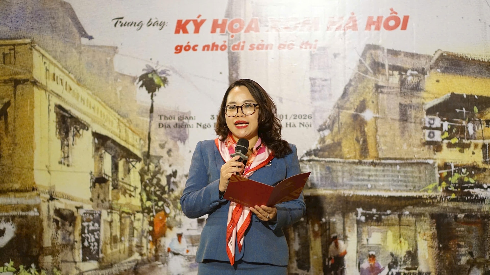 Đón năm mới 2026 cùng nét ký họa xóm Hà Hồi- Ảnh 1.