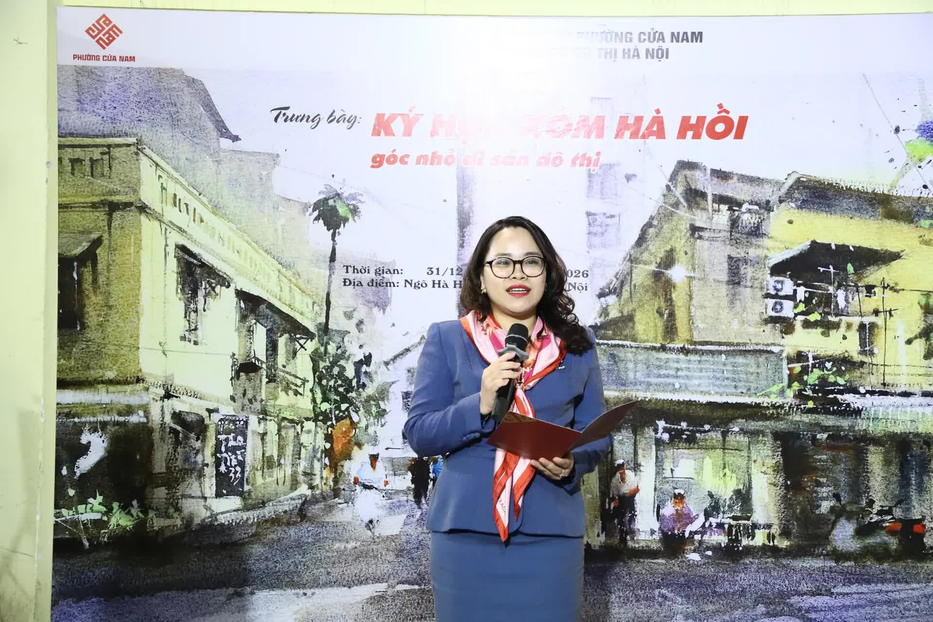 Ký họa xóm Hà Hồi - Góc nhỏ di sản đô thị giữa lòng Hà Nội- Ảnh 2.