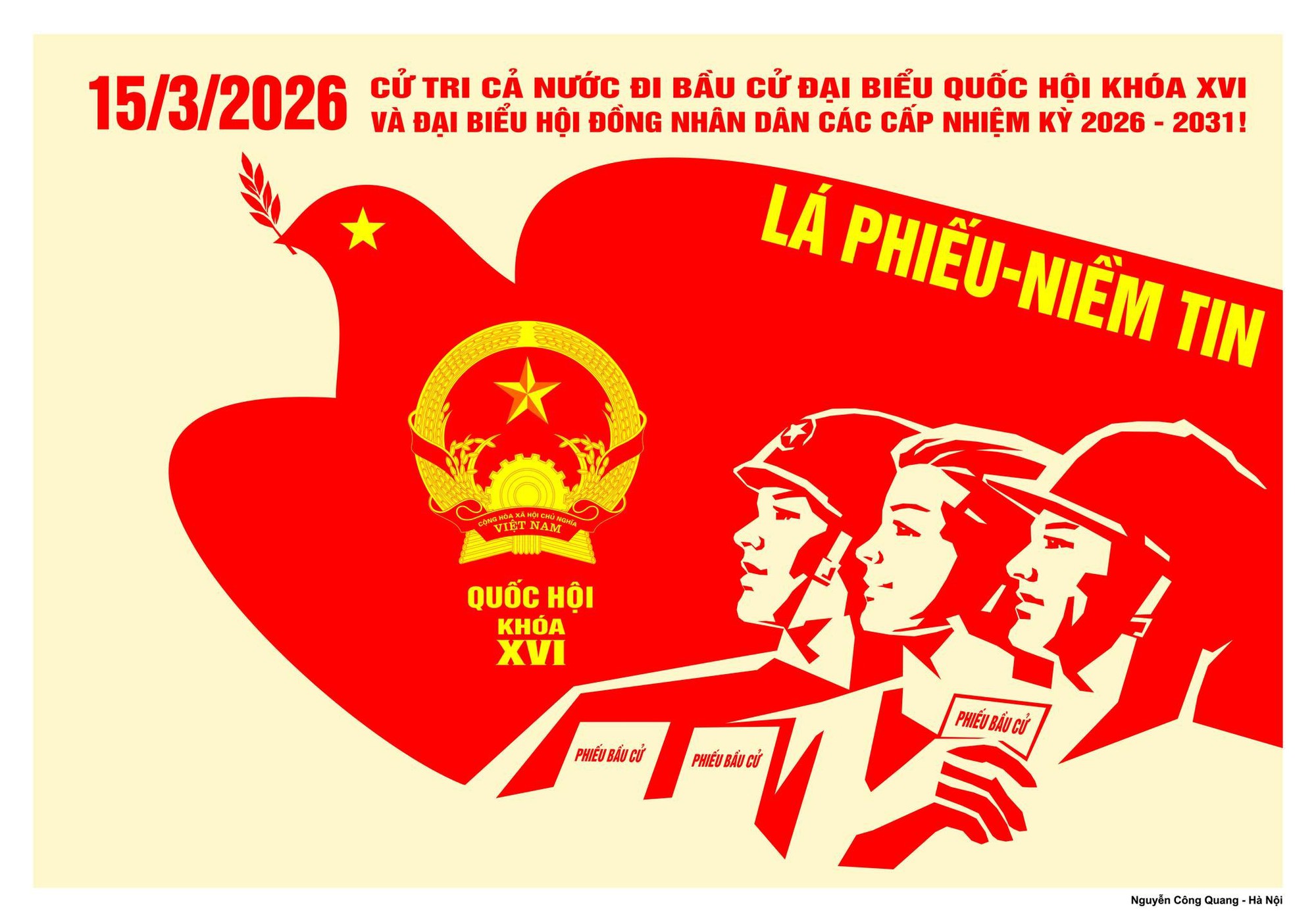 Bầu cử dân chủ, đúng pháp luật- Ảnh 1.