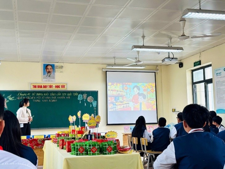 Nhóm Toán 7 - Trường THCS Linh Đàm tổ chức thành công chuyên đề “Sử dụng máy tính cầm tay giải toán – Vận dụng vào chủ đề Một số hình thức khuyến mãi trong kinh doanh”- Ảnh 6.