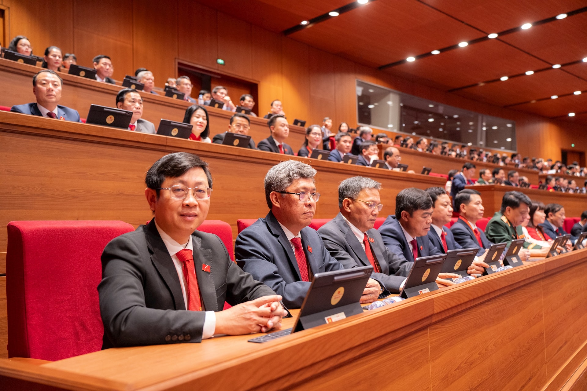 Toàn cảnh phiên khai mạc trọng thể Đại hội XIV của Đảng- Ảnh 13.