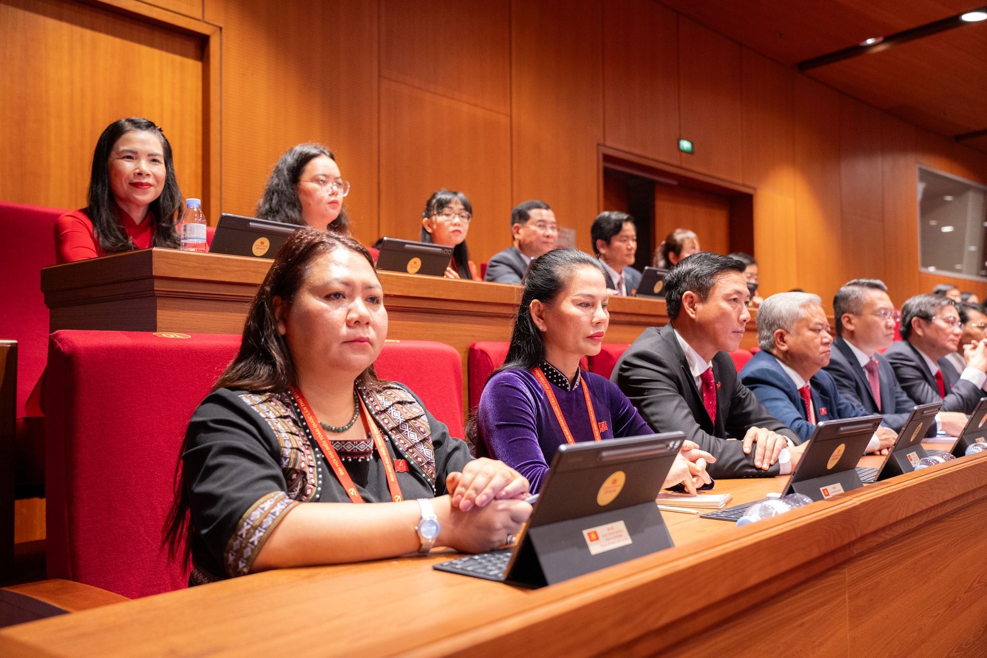 Toàn cảnh phiên khai mạc trọng thể Đại hội XIV của Đảng- Ảnh 10.