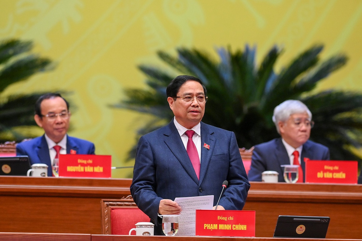 Toàn cảnh phiên khai mạc trọng thể Đại hội XIV của Đảng- Ảnh 5.