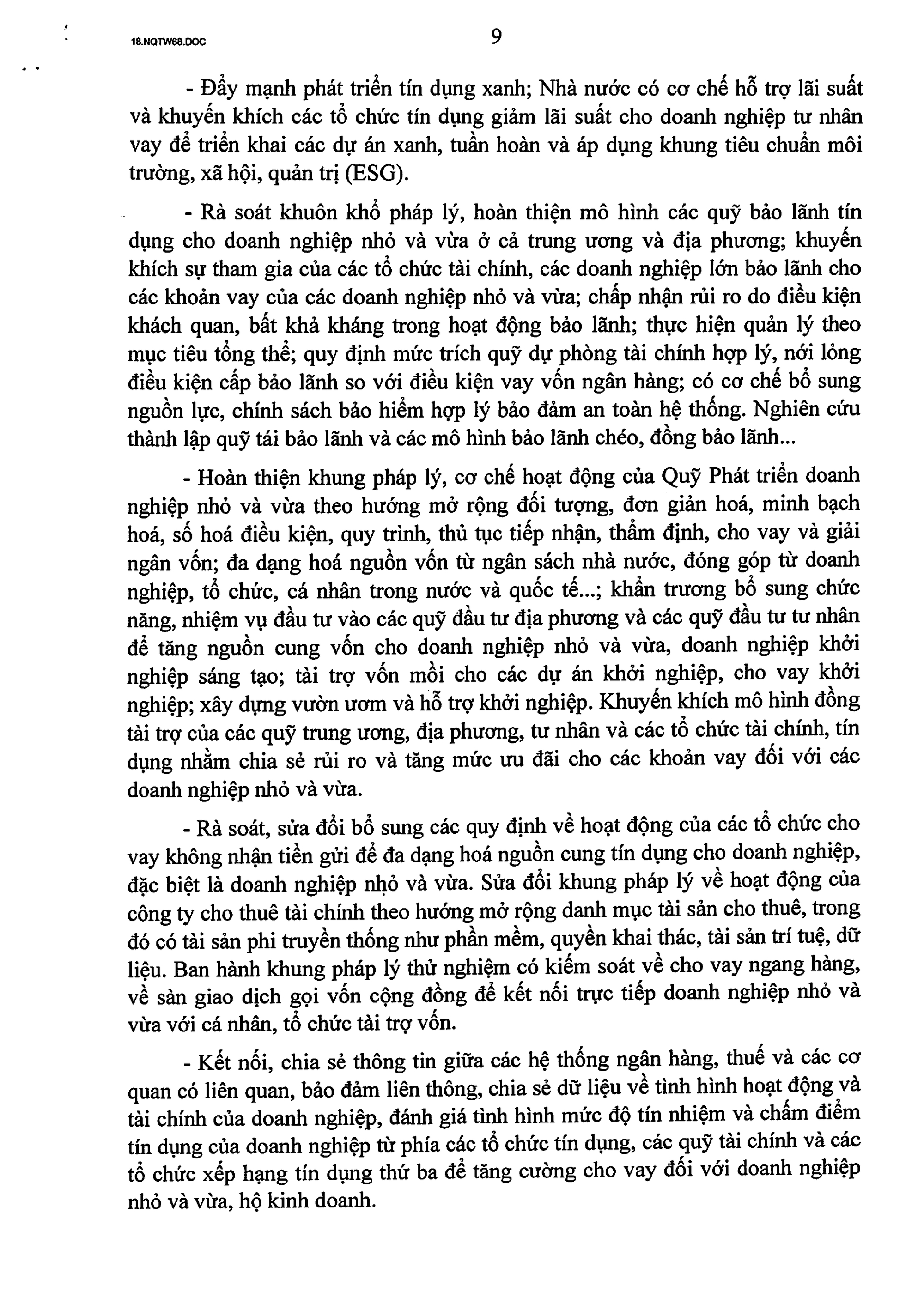 TOÀN VĂN: Nghị quyết số 68-NQ/TW về phát triển kinh tế tư nhân- Ảnh 9.