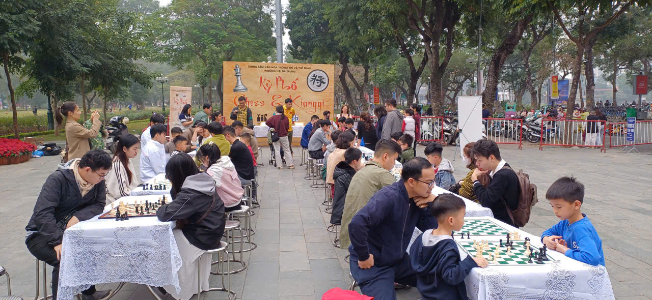 Phường Hai Bà Trưng: Đưa hoạt động cờ tướng – cờ vua ra tuyến phố đi bộ, tạo dấu ấn văn hoá – thể thao cộng đồng- Ảnh 2.
