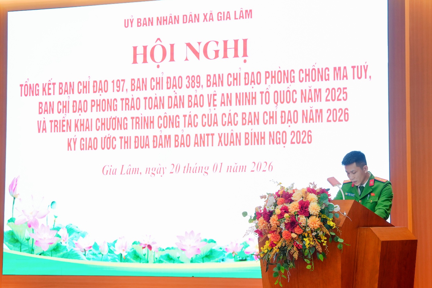 XÃ GIA LÂM TỔNG KẾT CÔNG TÁC 4 BAN CHỈ ĐẠO NĂM 2025 – QUYẾT TÂM GIỮ VỮNG AN NINH TRẬT TỰ TRONG KỶ NGUYÊN MỚI- Ảnh 3.