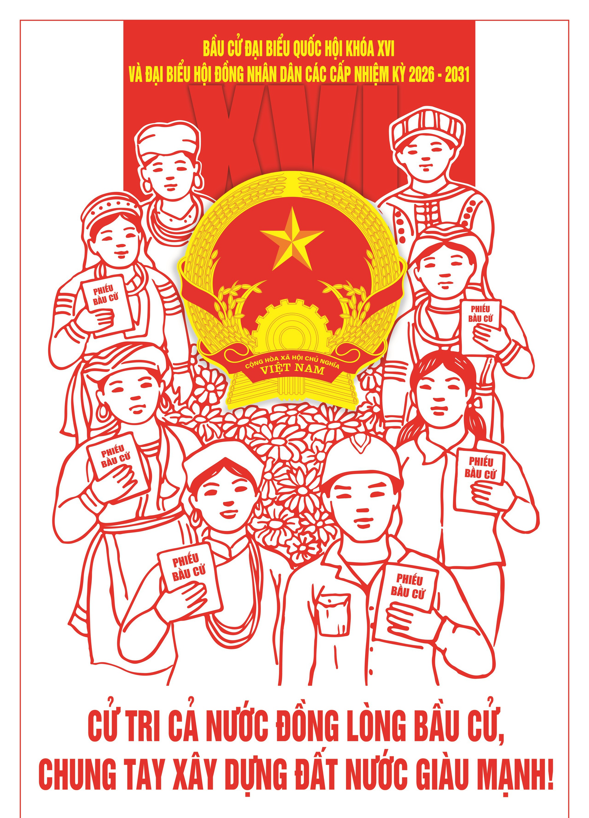 ĐỢT THI ĐUA ĐẶC BIỆT CHÀO MỪNG CUỘC BẦU CỬ ĐẠI BIỂU QUỐC HỘI VÀ HĐND CÁC CẤP, NHIỆM KỲ 2026 - 2031