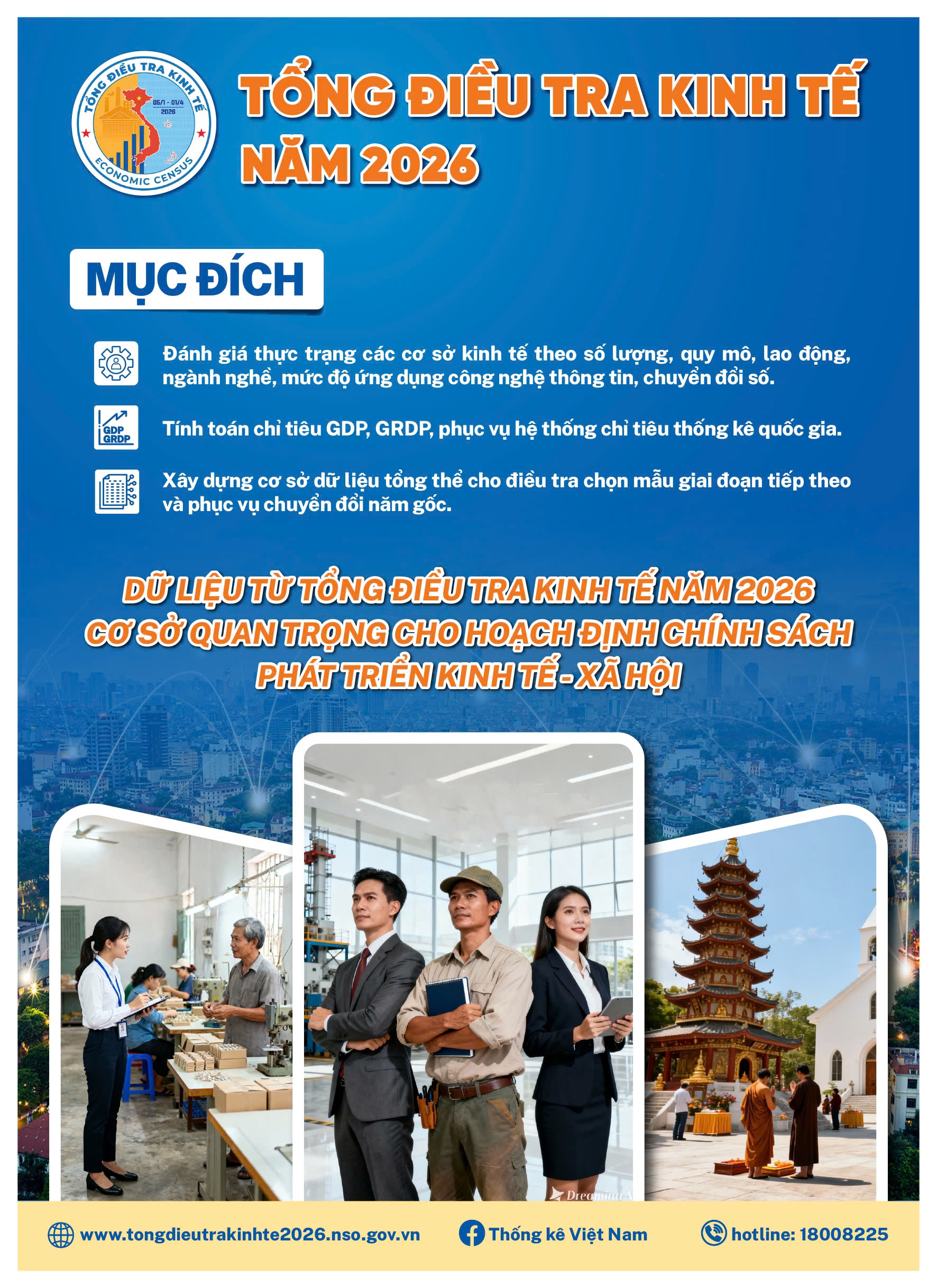 Đẩy mạnh tuyên truyền Tổng điều tra kinh tế năm 2026 trên địa bàn phường Thượng Cát- Ảnh 2.