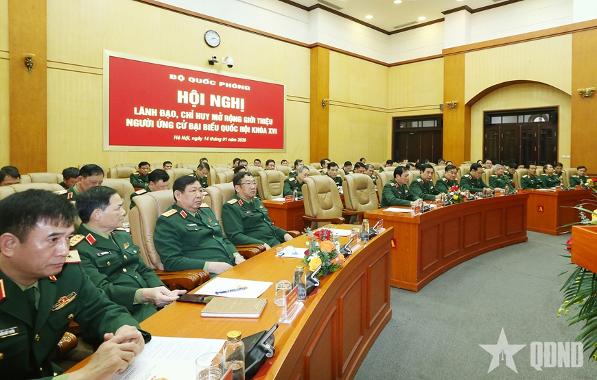 Bộ Quốc phòng giới thiệu người ứng cử đại biểu Quốc hội khóa XVI- Ảnh 1.