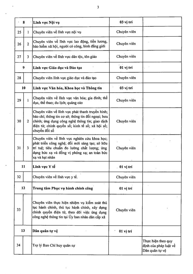 Chi tiết danh mục vị trí việc làm công chức trong cơ quan, tổ chức hành chính cấp xã- Ảnh 4.
