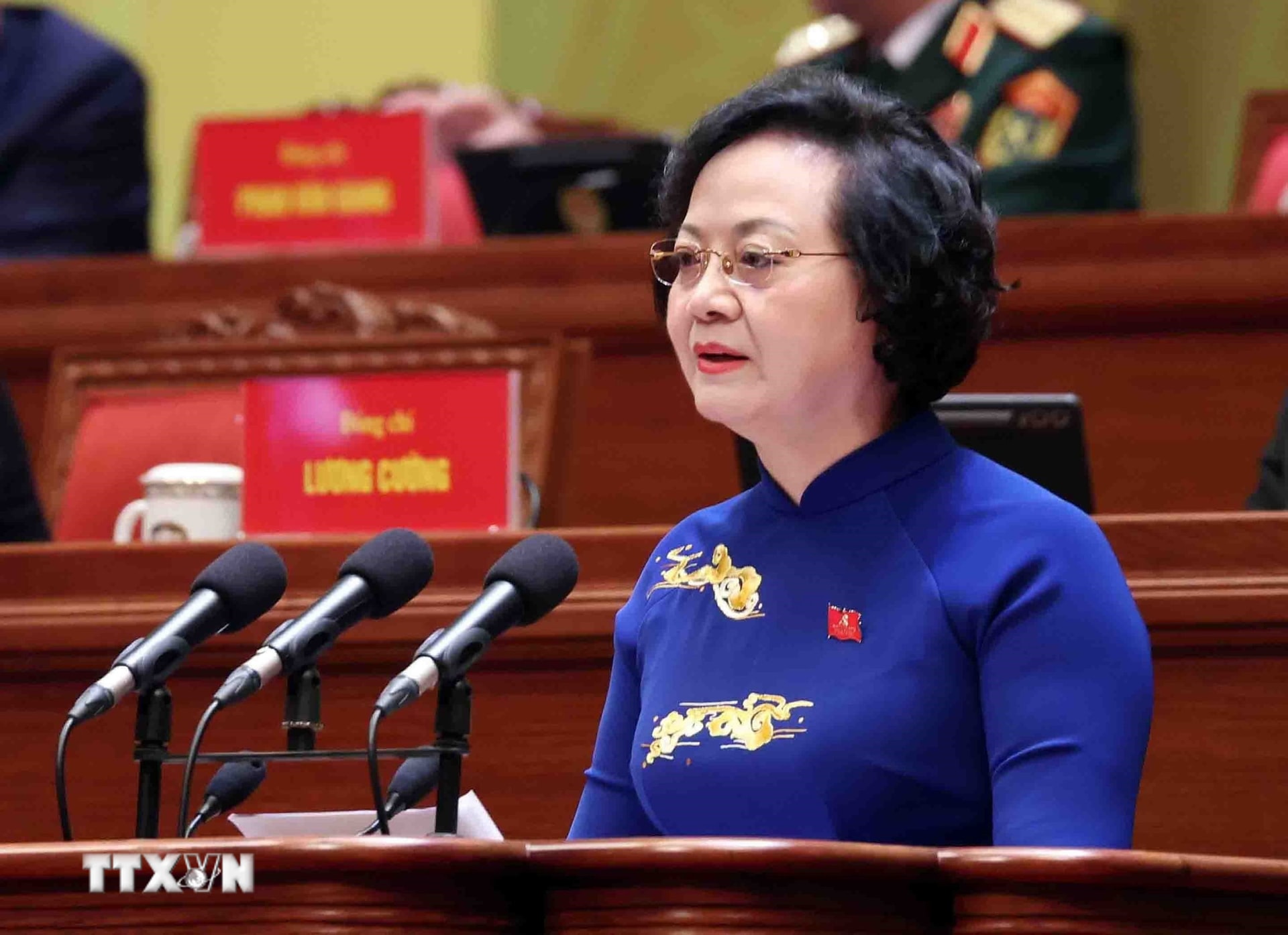 Một số hình ảnh về ngày làm việc thứ ba của Đại hội XIV của Đảng- Ảnh 16.