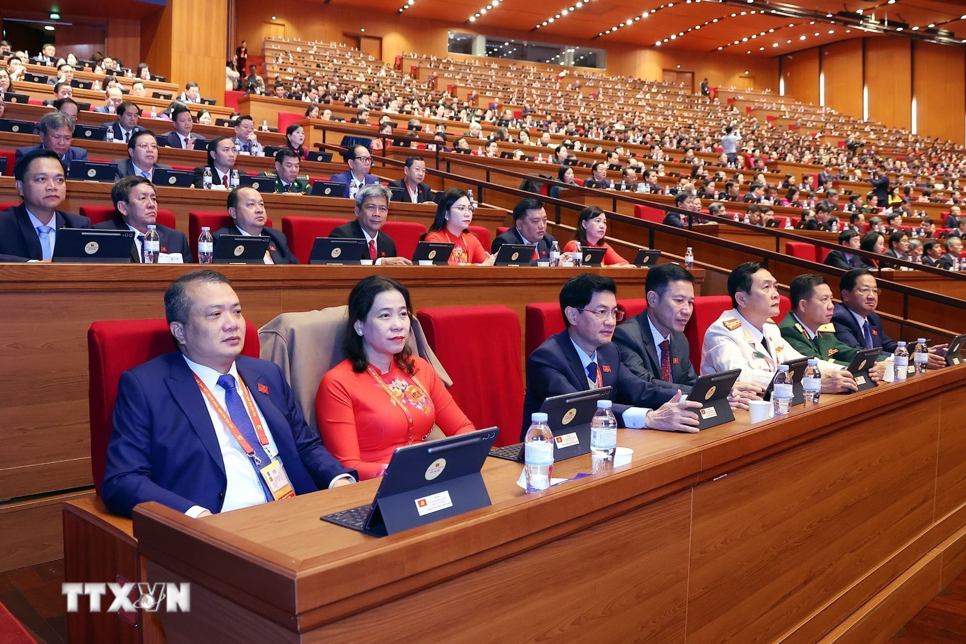 Một số hình ảnh về ngày làm việc thứ ba của Đại hội XIV của Đảng- Ảnh 19.