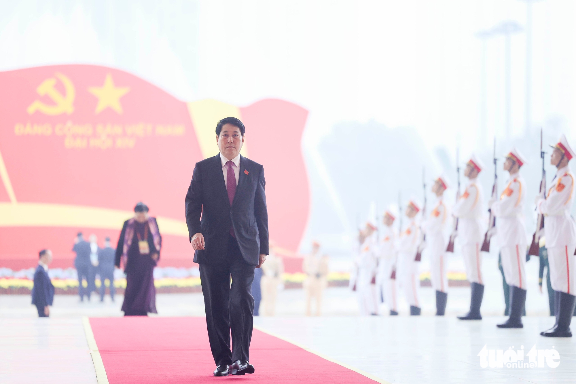 Những hình ảnh trang trọng tại phiên khai mạc Đại hội XIV của Đảng- Ảnh 7.