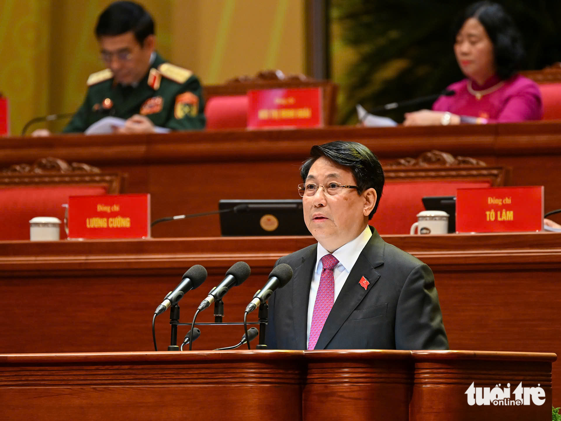 Những hình ảnh trang trọng tại phiên khai mạc Đại hội XIV của Đảng- Ảnh 11.