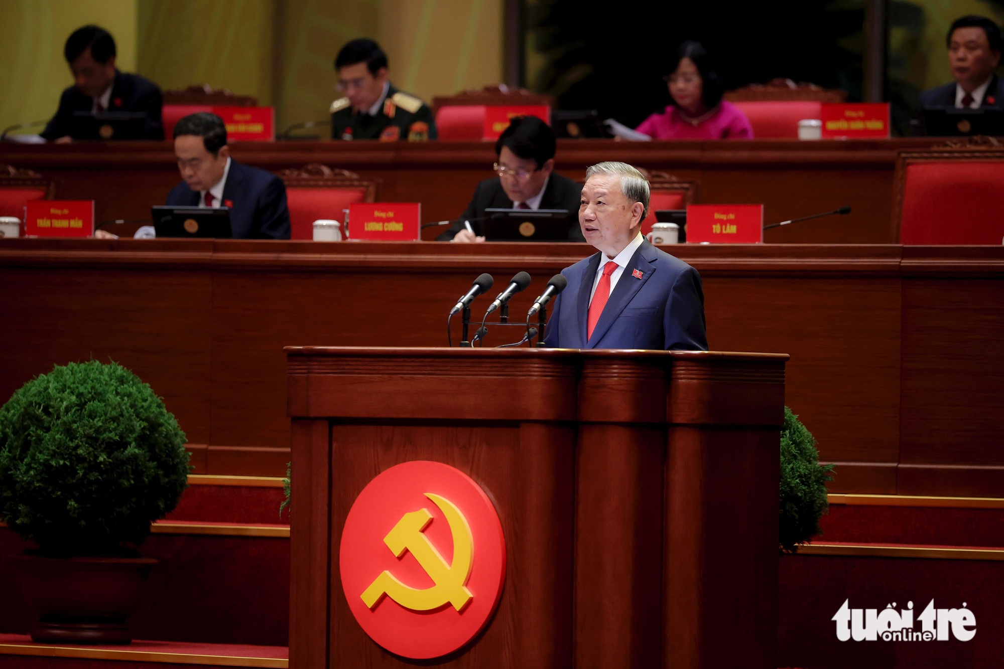 Những hình ảnh trang trọng tại phiên khai mạc Đại hội XIV của Đảng- Ảnh 14.