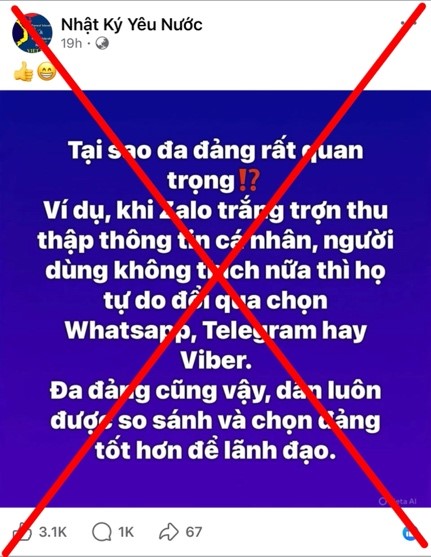 Nhận diện, cảnh giác với luận điệu đòi đa nguyên chính trị nhân dịp tổ chức Đại hội Đảng lần thứ XIV- Ảnh 1.