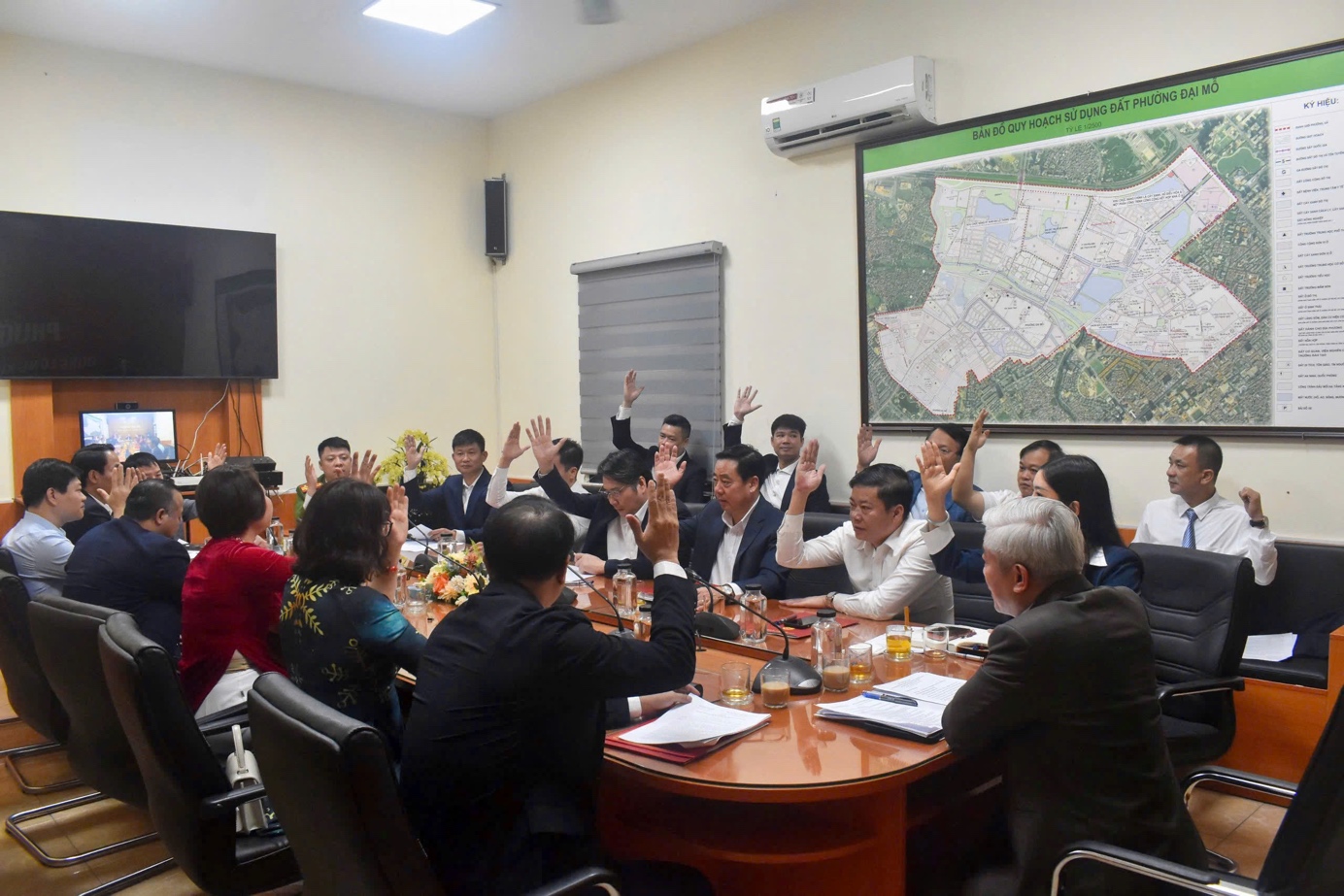 Đảng uỷ phường Đại Mỗ tổ chức Hội nghị Ban Thường vụ Đảng ủy, Ban Chấp hành Đảng bộ phường- Ảnh 2.