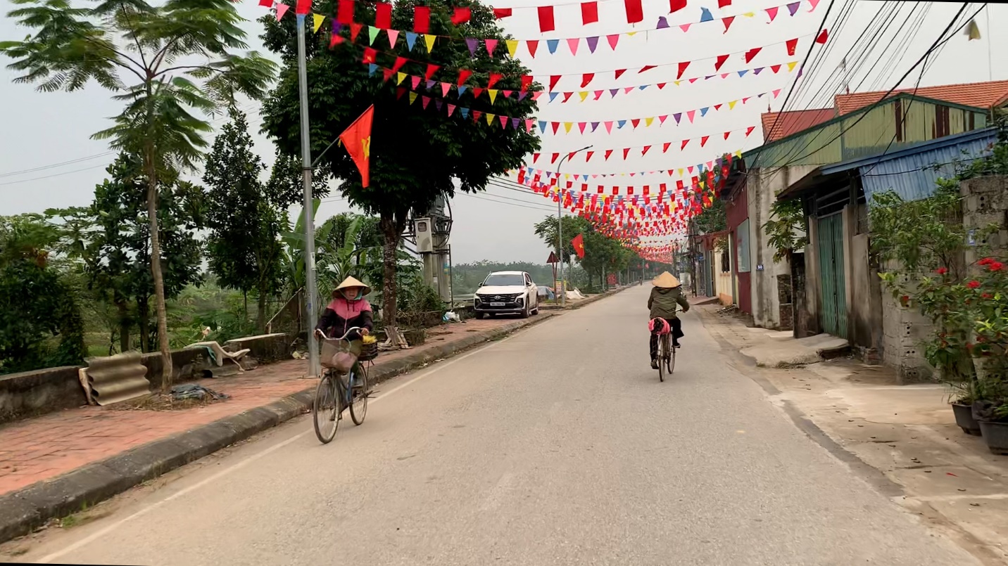 MỸ ĐỨC RỰC RỠ CỜ HOA CHÀO MỪNG ĐẠI HỘI ĐẢNG TOÀN QUỐC LẦN THỨ XIV- Ảnh 2.