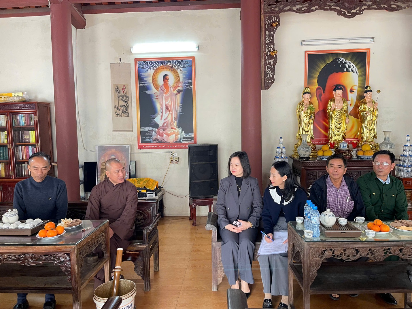 Thuận An tổng rà soát các cơ sở Tín ngưỡng Tôn giáo trên địa bàn- Ảnh 1.