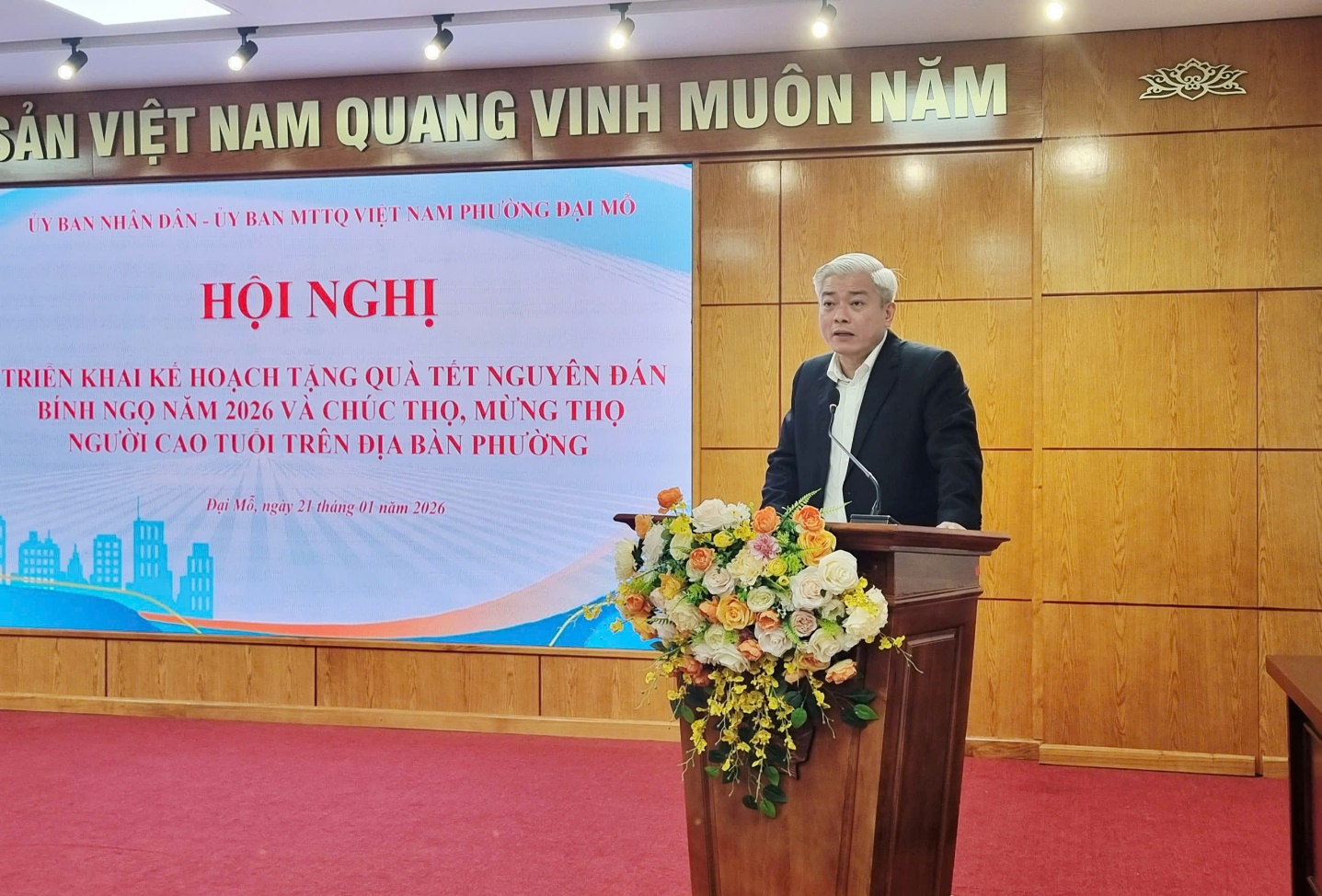 Phường Đại Mỗ triển khai một số nhiệm vụ trọng tâm liên quan đến công tác tổ chức hội nghị Đại biểu Nhân dân phường năm 2026- Ảnh 4.