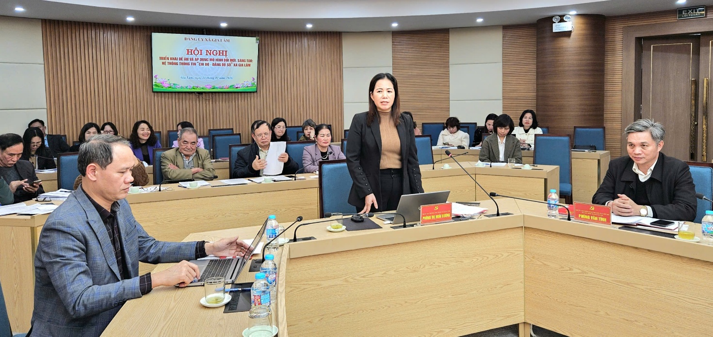 Đảng ủy xã Gia Lâm triển khai mô hình "Chi bộ - Đảng bộ số"- Ảnh 6.