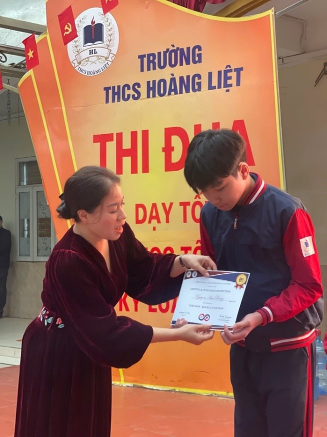 Trương THCS Hoàng Liệt tổ chức Lễ Sơ kết học kì I
Năm học 2025 - 2026 - Ảnh 2.