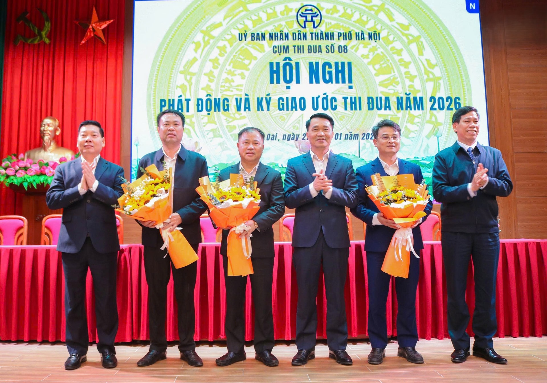 Cụm thi đua số 8 tổ chức Hội nghị phát động và ký kết giao ước thi đua năm 2026.- Ảnh 2.