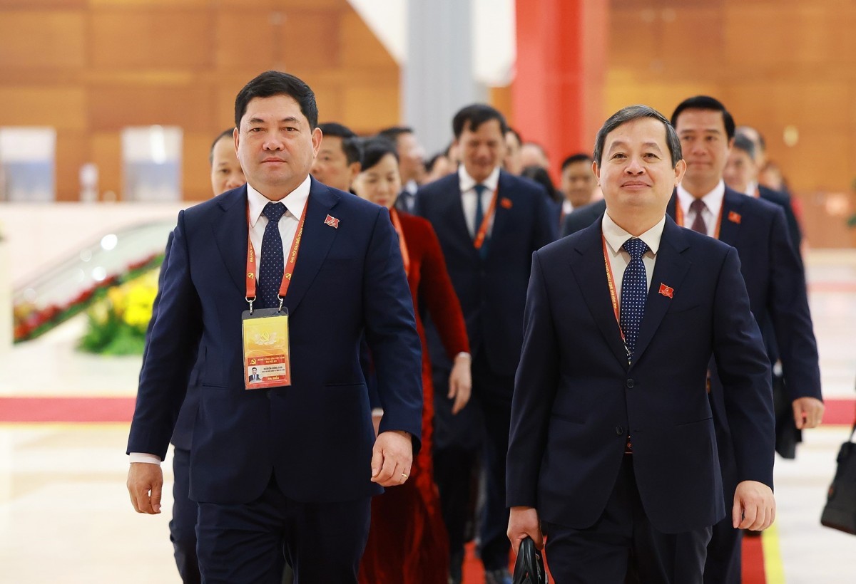 Đại hội XIV của Đảng tiến hành công tác nhân sự, bầu Ban Chấp hành Trung ương Đảng khóa XIV- Ảnh 7.