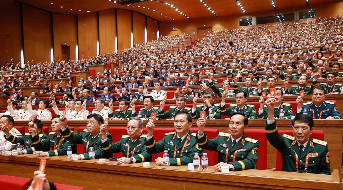 Hình ảnh bầu Ban Chấp hành Trung ương Đảng khóa XIV- Ảnh 4.