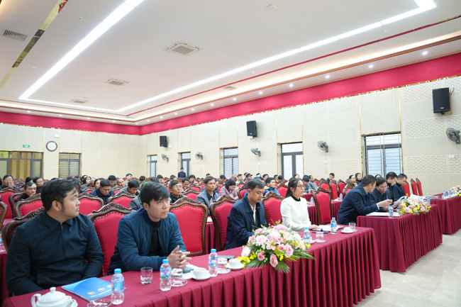 UB MTTQ Việt Nam xã Hạ Bằng tổng kết hoạt động tín dụng chính sách năm 2025- Ảnh 1.