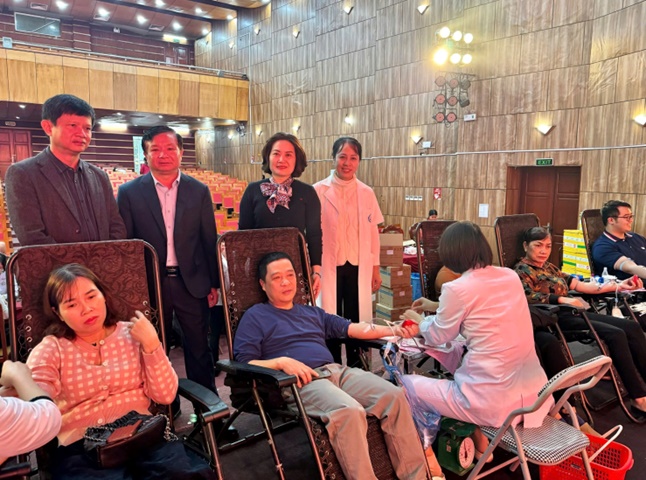 Ban Chỉ đạo vận động hiến máu tình nguyện xã tổ chức ngày hội hiến máu tình nguyện đợt 1 năm 2026- Ảnh 3.