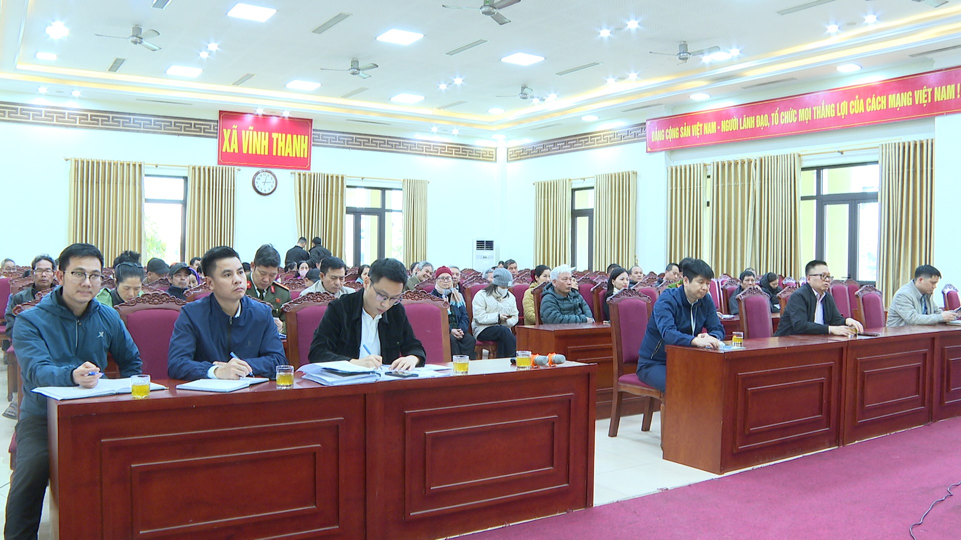 XÃ VĨNH THANH TỔ CHỨC HỘI NGHỊ ĐỐI THOẠI VỚI CÁC HỘ DÂN THÔN HẢI BỐI LIÊN QUAN CÔNG TÁC GPMB DỰ ÁN THÀNH PHỐ THÔNG MINH- Ảnh 3.