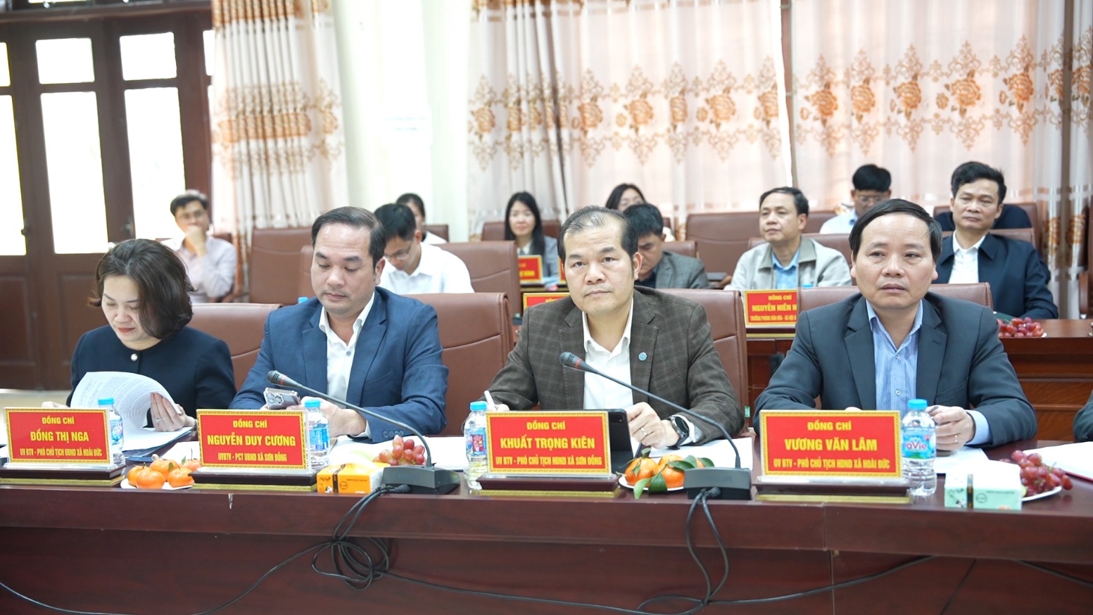 Các Ban HĐND Thành phố giám sát, khảo sát tại xã Sơn Đồng về công tác bầu cử và giải quyết điểm nghẽn về trật tự đô thị, vệ sinh môi trường- Ảnh 1.