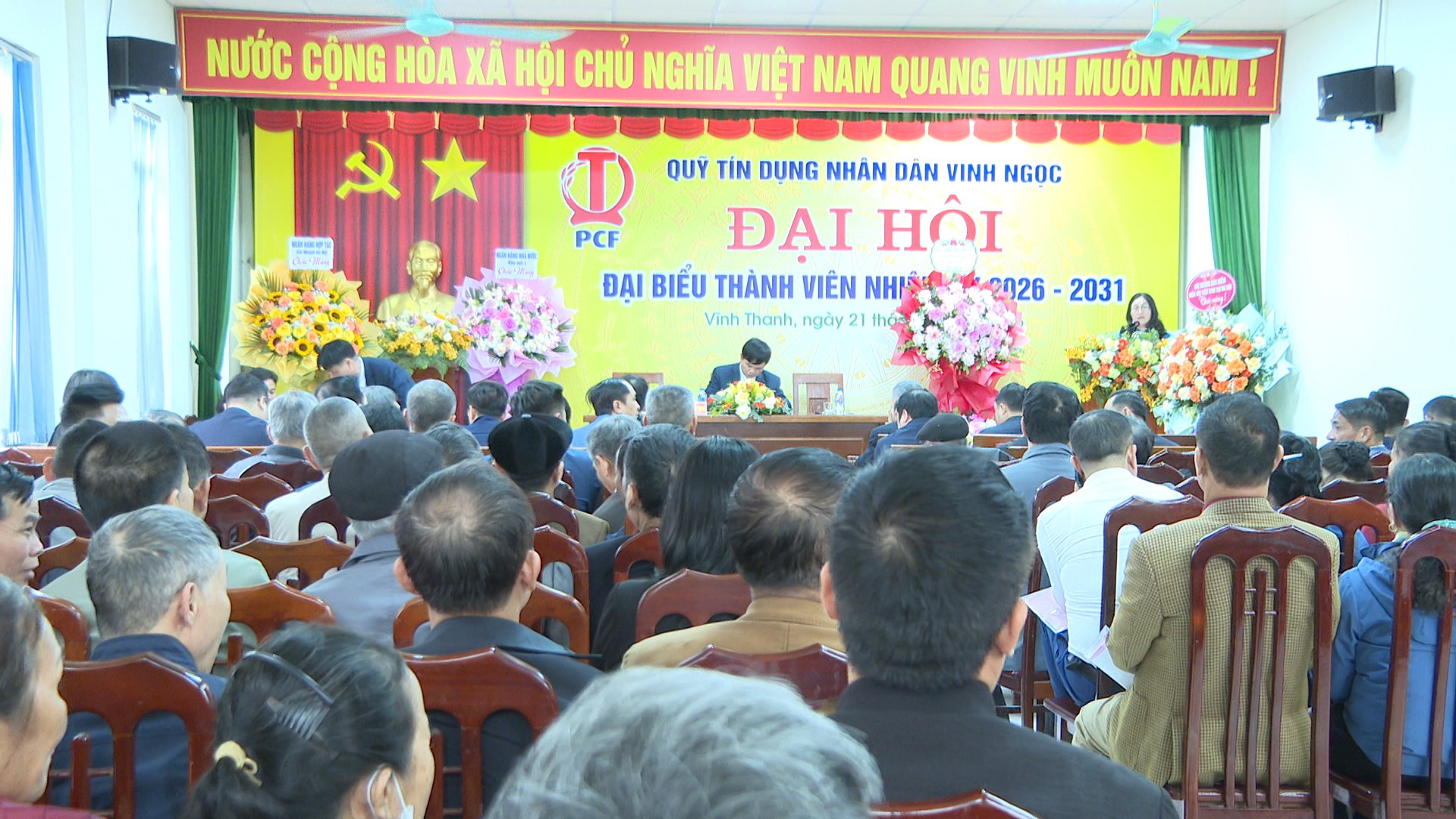 QUỸ TÍN DỤNG NHÂN DÂN VĨNH NGỌC TỔ CHỨC ĐẠI HỘI DẠI BIỂU THÀNH VIÊN NHIỆM KỲ 2026 – 2031- Ảnh 1.