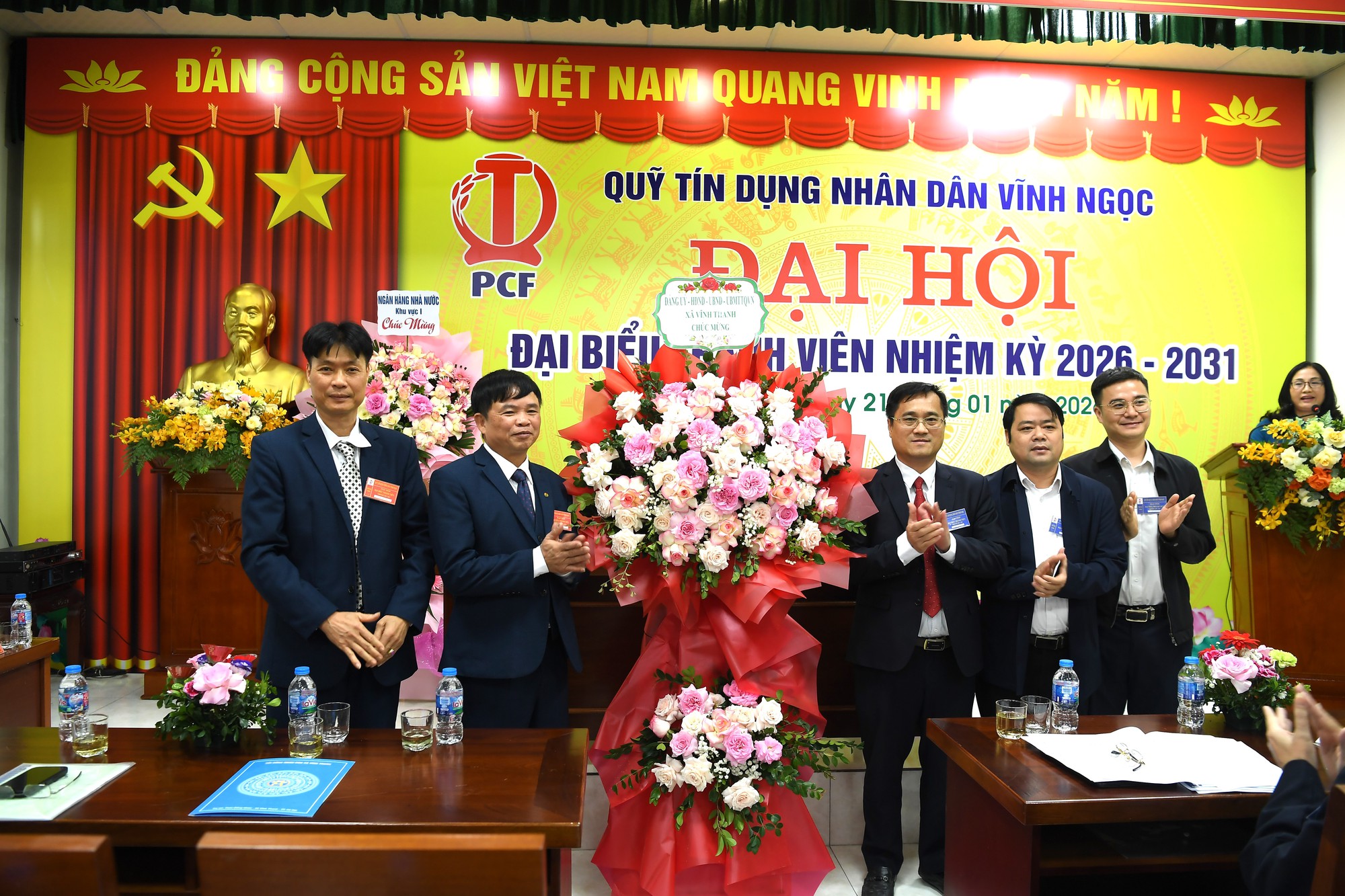 QUỸ TÍN DỤNG NHÂN DÂN VĨNH NGỌC TỔ CHỨC ĐẠI HỘI DẠI BIỂU THÀNH VIÊN NHIỆM KỲ 2026 – 2031- Ảnh 3.