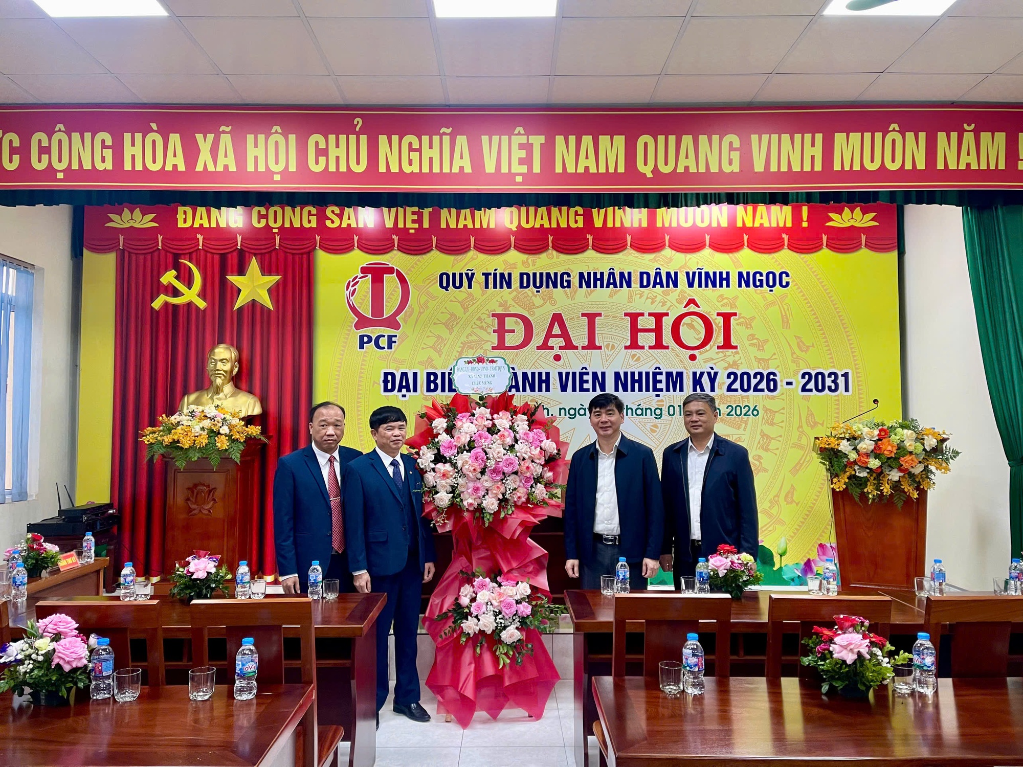 QUỸ TÍN DỤNG NHÂN DÂN VĨNH NGỌC TỔ CHỨC ĐẠI HỘI DẠI BIỂU THÀNH VIÊN NHIỆM KỲ 2026 – 2031- Ảnh 4.